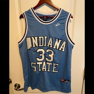 Larry Bird Indiana State College Jersey - Size Medium